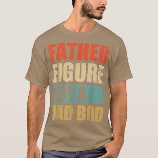 Camiseta Padre Figura Não É Uma Ret Engraçada De Dia de os 