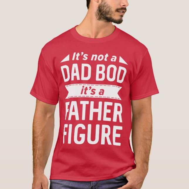 Camiseta Padre Figure engraçado (Frente)