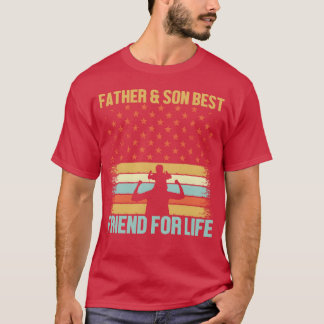 Camiseta Padre Filho Melhor Amigo Para O Retrocesso Da Vida