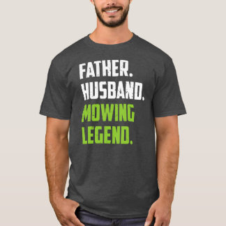Camiseta Padre Funny Lawn Remor Lawn Mower