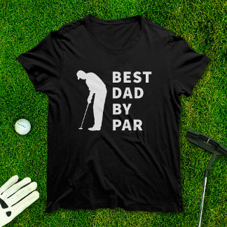 Camiseta Padre Golfing Melhor Pai De Par Golf Humor