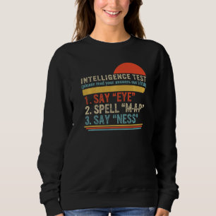 Camiseta Padre Intelligence Test Responde a Alto Dia de os