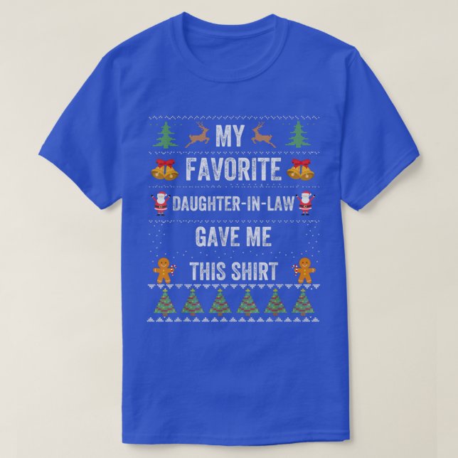 Camiseta Padre Mãe em Direito Engraçado Presentes de Natal  (Frente do Design)