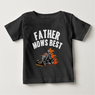 Camiseta Padre Mows é o melhor Pai de fogo ardiloso que arr