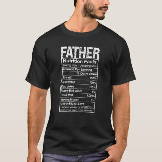 Camiseta Padre Nutrição Fata Pai Vintage Orgulho Forte Fa