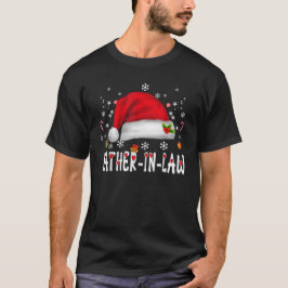 Camiseta Padre-Papai noel-de-Direito Famílias de Natal Que 