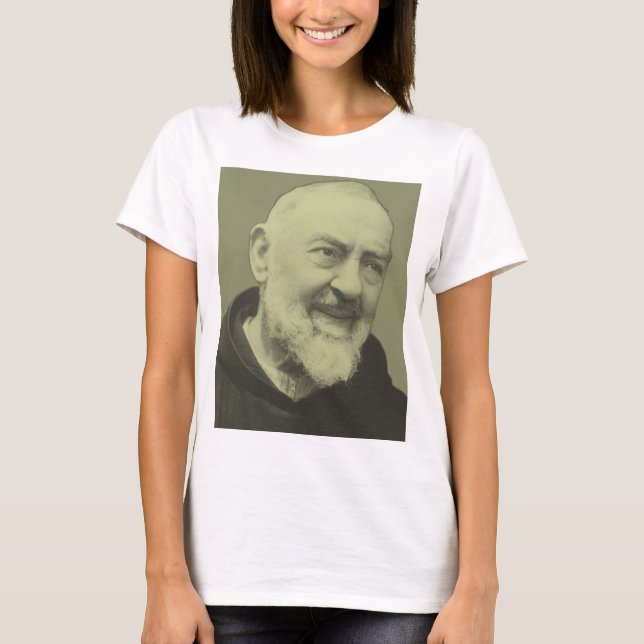 Camiseta Padre Pio de Pietrelcina (Frente)