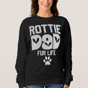 Camiseta Padre S Day Rottie Mãe Pele Vida Rottweiler Pai 27