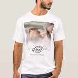 Camiseta Padre Simples E Bonito Deu-Te A Foto Do Pai<br><div class="desc">Padre Simples E Bonito Deu-Te A Foto Do Pai</div>