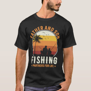 Camiseta Padre Son, Parceiros de Pesca