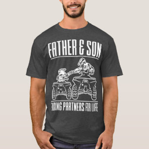 Camiseta Padre & Son Riding Partners For Life Padre Pai D