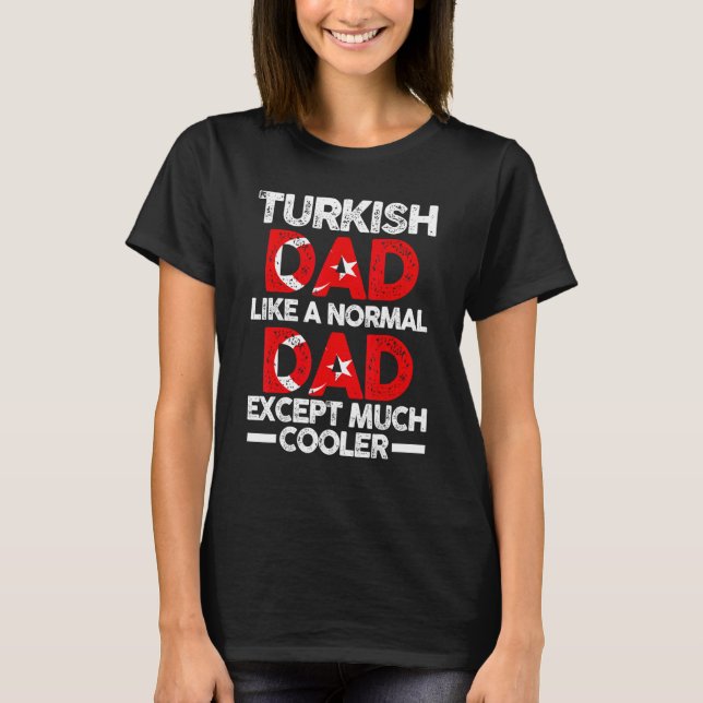Camiseta Padre Turco Pai Turquia (Frente)