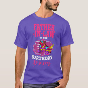 Camiseta PadreInLaw da Princesa de Aniversário Skates