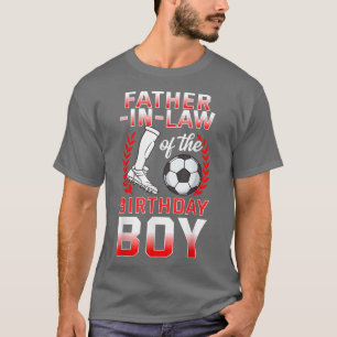 Camiseta PadreInLaw do Aniversário do Jogador de Futebol