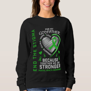 Camiseta Padrinho da Fita Verde Conscientização sobre Saúde