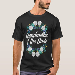 Camiseta Padrinho Da Noiva Coroa Floral Chá De Noiva