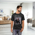 Camiseta Padrinho de casamento de despedida de solteiro<br><div class="desc">Personalize e adicione sua própria foto do solteiro. Personalize e adicione um nome. Texto: Padrinho de casamento</div>