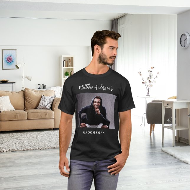 Camiseta Padrinho de casamento de despedida de solteiro (Criador carregado)