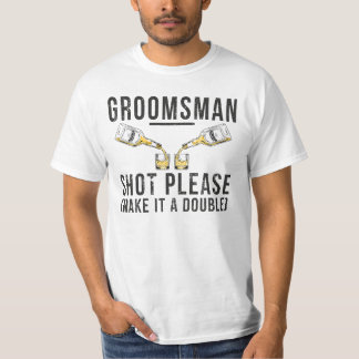 Camiseta Padrinho de casamento, Faça Um Duplo