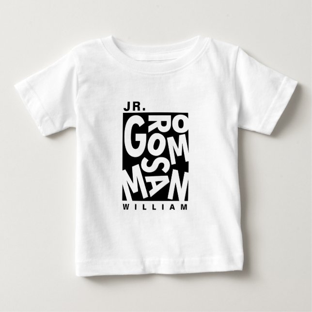 Camiseta Padrinho de casamento Júnior Jr, festa de casament (Frente)