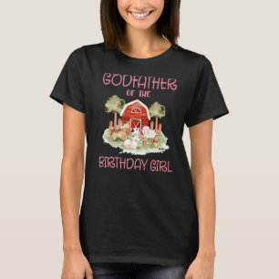 Camiseta Padrinho do Aniversário para a Fazenda A
