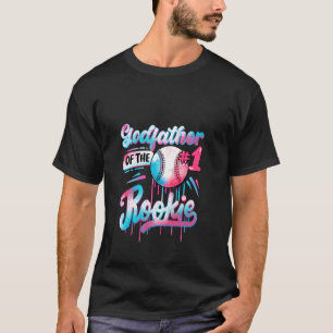 Camiseta Padrinho do Calouro de 1º Aniversário do Beisebol