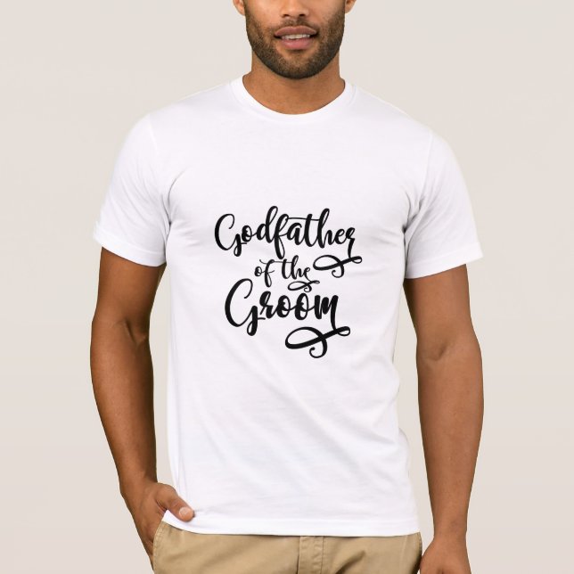 Camiseta Padrinho do Noivo (Frente)