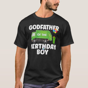 Camiseta Padrinho Do Reciclagem De Aniversário Lhes Lava