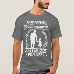 Camiseta Padrinho e Enteada Melhores Amigos Combinando bo