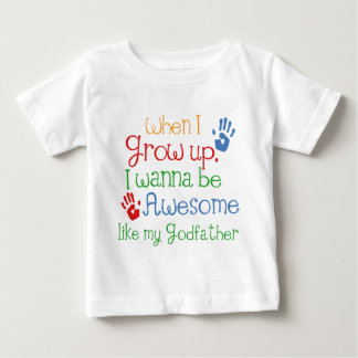 Camiseta Padrinho impressionante do presente do Godchild
