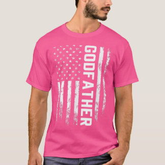 Camiseta Padrinho Presente América Sinalizador Presente par