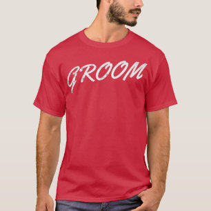 Camiseta Padrinhos de casamento da Equipe do Groom Bridesma
