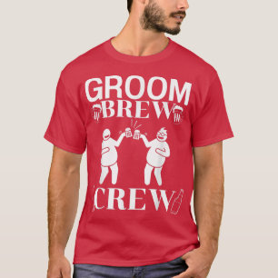 Camiseta Padrinhos de casamento da Equipe do Solteiro de Pa