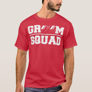 Camiseta Padrinhos de casamento Engraçados Fogueira, Grupo 