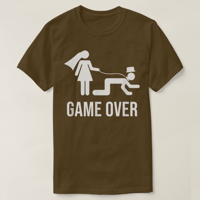 Camiseta Padrinhos de casamento Sarcástico de Noite de Noit (Frente do Design)