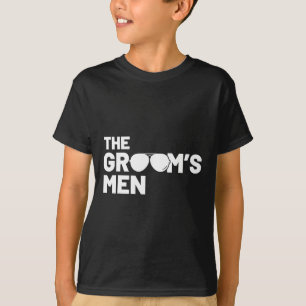 Camiseta Padrinhos Noivo Agachamento Homens Solteirão Supri