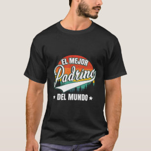 Camiseta Padrino El Mejor Padrino Del Mundo