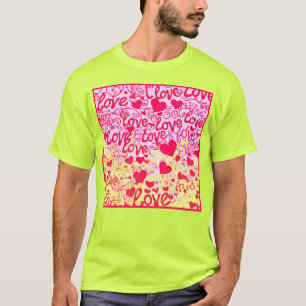 Camiseta Padrões de Cores Vibrantes