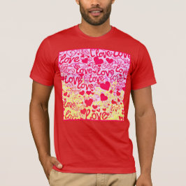 Camiseta Padrões de Cores Vibrantes