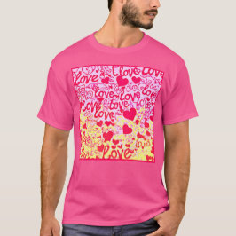 Camiseta Padrões de Cores Vibrantes