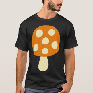 Camiseta Padrões De Mushroom Mícologia Estética Cuta Fungi
