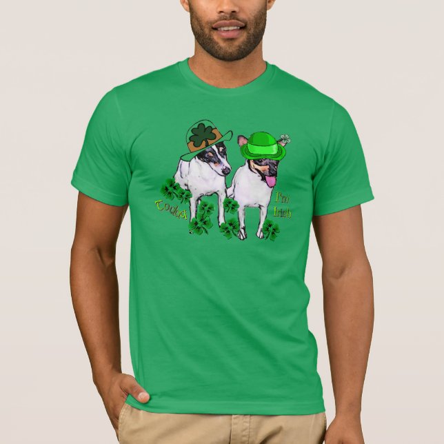 Camiseta Padrões de Rua de Toy Fox Terrier (Frente)