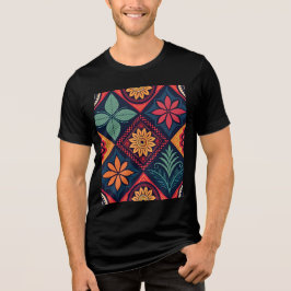 Camiseta Padrões mágicos das flores