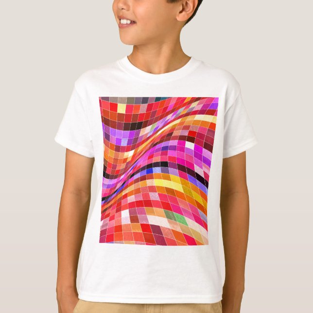 Camiseta Padrões Psicodélicos (Frente)