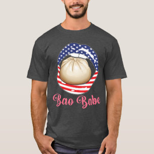 Camiseta Pãezinhos Dim Sum Comida Chinesa vintage