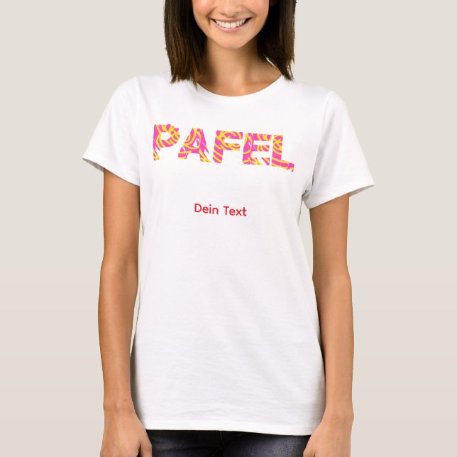 Camiseta Pafel  (Frente)