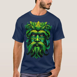 Camiseta Pagan Celtic Tradicional Greenman