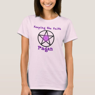 Camiseta Pagan, mantendo a fé