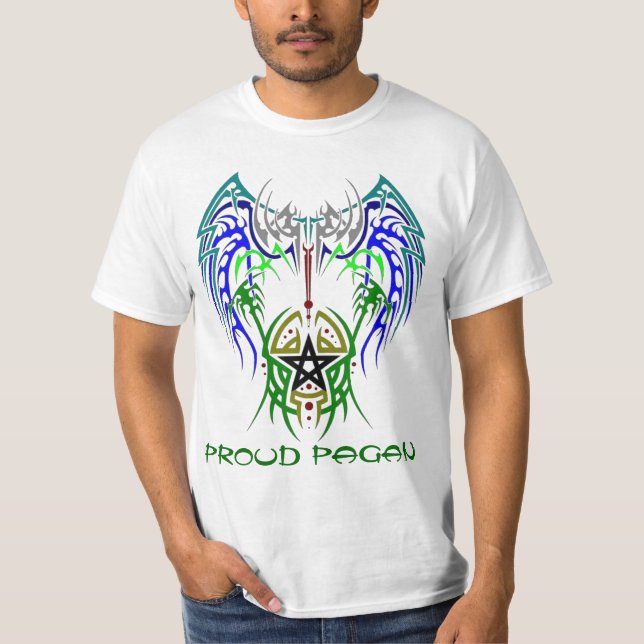 Camiseta Pagan orgulhoso (Frente)
