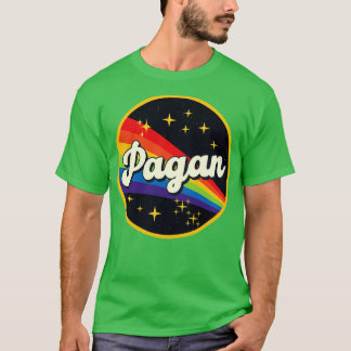 Camiseta Pagan Rainbow No Space Vintage Style